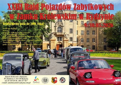 XXIII Rajd Pojazdów Zabytkowych w Rydzynie i Lesznie