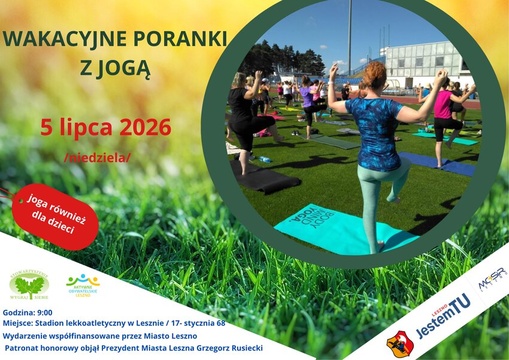 Wakacyjne poranki z jogą 