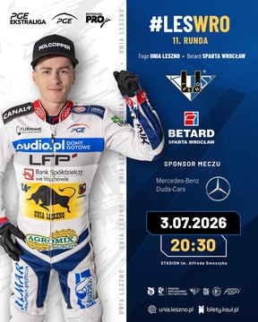 Mecz Fogo Unia Leszno - Betard Sparta Wrocław