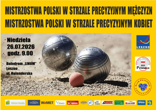 Mistrzostwa Polski w Strzale Precyzyjnym Kobiet i Mężczyzn w petanque