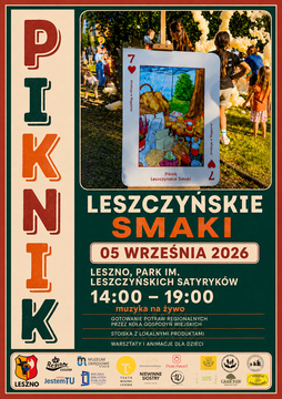Piknik Leszczyńskie Smaki już 5 września w Lesznie!