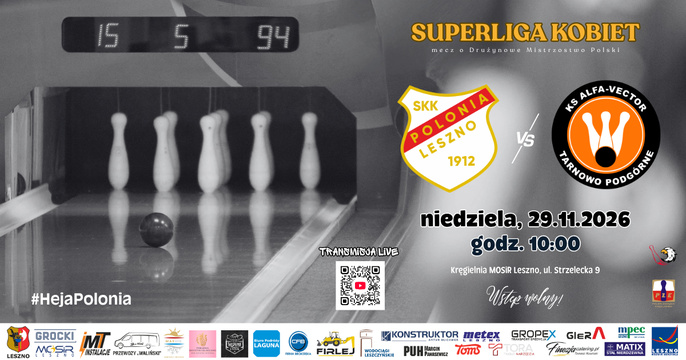 Superliga Kobiet / SKK Polonia 1912 Leszno vs. KS Alfa-Vector Tarnowo Podgórne