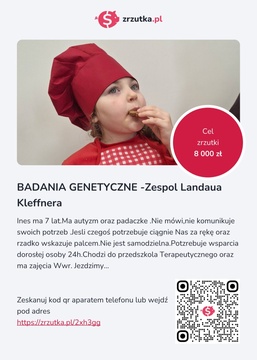 Badania genetyczne dla Ines