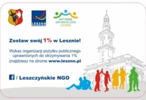 Zostaw swój 1% w Lesznie!