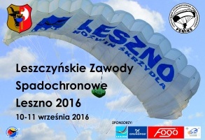 Leszczyńskie Zawody Spadochronowe LESZNO 2016