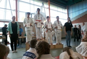 Judocy z medalami