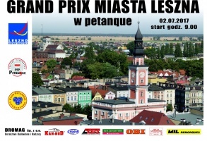 Grand Prix Miasta Leszna w petanque.