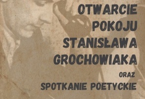 Otwarcie pokoju Stanisława Grochowiaka w Miejskiej Bibliotece Publicznej w Lesznie