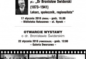 Wystawa o dr.Bronisławie Świderskim