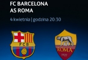 Liga Mistrzów UEFA w Cinema3D: FC Barcelona - AS Roma