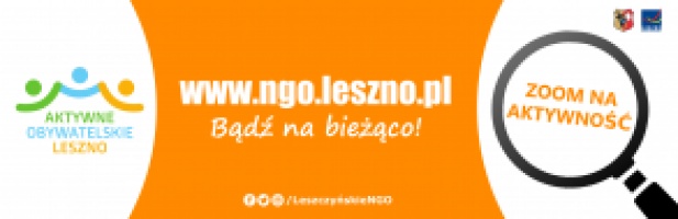 Odwiedź stronę www.ngo.leszno.pl
