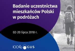 Badanie uczestnictwa mieszkańców Polski w podróżach 02-20.07.2018