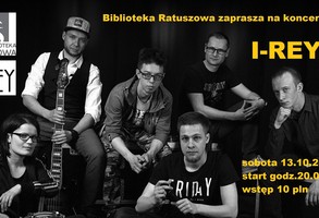 REGGAE w Ratuszowej - Koncert zespołu I-REY