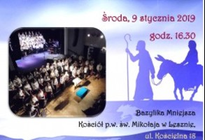  Koncert Kolęd- Msza Św. z okazji JUBILEUSZU 40-lecia PSM I i II stopnia w Lesznie
