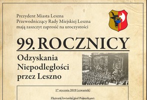 Zmiany! Uroczystości 99.rocznicy Odzyskania Niepodległości przez Leszno
