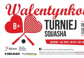 Walentynkowy Turniej Squasha B+