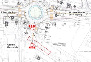 Utrudniony dojazd na Os.Zamenhofa