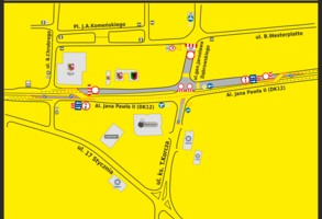 Od poniedziałku ul. Dąbrowskiego będzie nieprzejezdna 