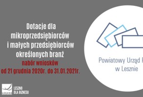 Dotacje dla mikroprzedsiębiorców i małych przedsiębiorców - ruszył nabór wniosków