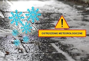 Ostrzeżenie meteorologiczne - oblodzenie