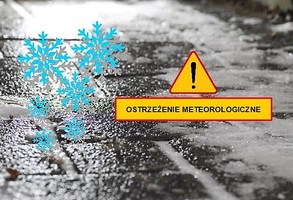 Ostrzeżenie meteorologiczne - oblodzenie