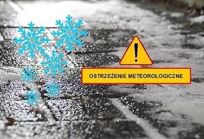 Ostrzeżenie meteorologiczne - możliwe zamarzanie mokrej nawierzchni dróg i chodników