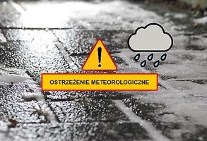 Ostrzeżenie meteorologiczne - przewidywane opady marznące