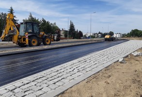 Trwają prace drogowe na ul. Szybowników