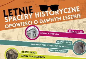 Muzeum Okręgowe w Lesznie zaprasza na Letnie Spacery Historyczne