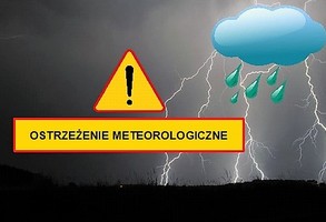 Ostrzeżenie meteorologiczne- burze z gradem