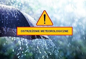 Ostrzeżenie meteorologiczne- intensywne opady deszczu