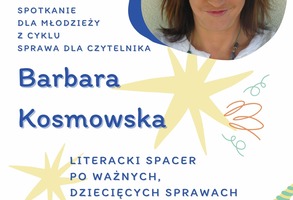 Barbara Kosmowska - spotkanie dla młodzieży