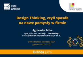 ŚTP w Lesznie: Design Thinking, czyli sposób na nowe pomysły w firmie