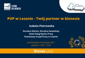ŚTP w Lesznie: PUP w Lesznie - Twój partner w biznesie