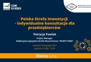 ŚTP w Lesznie: Polska Strefa Inwestycji - indywidualne konsultacje dla przedsiebiorców