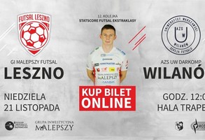 GI Malepszy Futsal Leszno - AZS UW Darkomp Wilanów