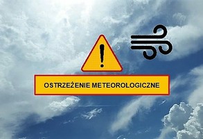 Ostrzeżenie meteorologiczne - w nocy i nad ranem prognozowany silny wiatr