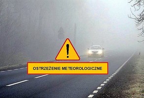 Ostrzeżenie meteorologiczne - gęsta mgła