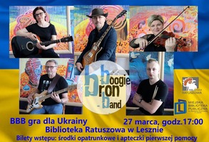 Boogie Bron Band dla Ukrainy