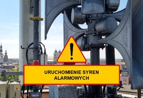 Uruchomienie syren alarmowych - TRENING