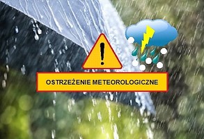 Ostrzeżenie meteorologiczne - burze z gradem / 1