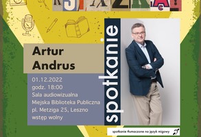 Artur Andrus w Bibliotece!