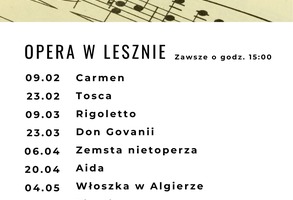 Opera w Lesznie