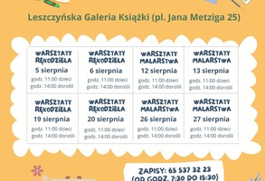 Weekendowe warsztaty artystyczne