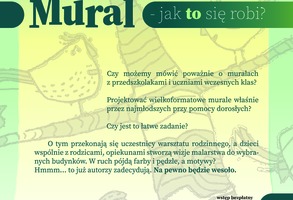 Mural- jak to się robi? Warsztat plastyczny