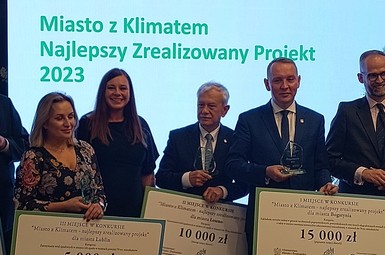 Ogród deszczowy z kolejną nagrodą