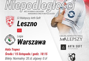 Futsal, GI Malepszy Arth Soft Leszno - Legia Warszawa