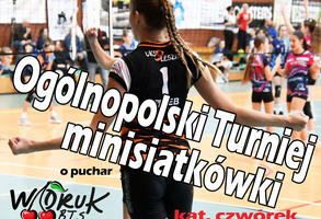 Ogólnopolski Turniej Minisiatkówki w kat. czwórek dziewcząt o Puchar Widruk Bis