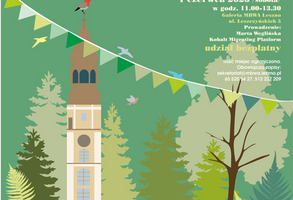 Zielone flagi Leszna -  warsztat plastyczny dla dorosłych w MBWA Leszno