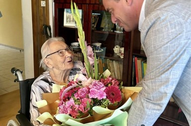 98. urodziny mjr Joanny Kiący-Fryczkowskiej – bohaterki Powstania 